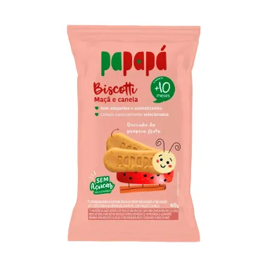 Biscotti 10+ Meses Sabor Maçã e Canela