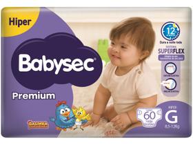 Fralda Babysec Premium Galinha Pintadinha G