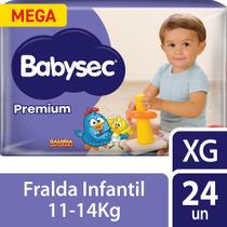 Fralda Babysec Premium Galinha Pintadinha XG