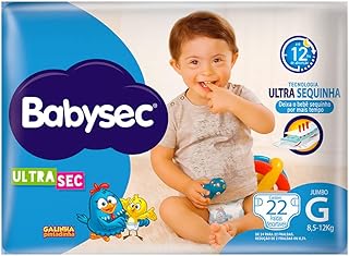 Fralda Babysec Ultra Sec Galinha Pintadinha G