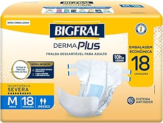 Fralda Bigfral Derma Plus M
