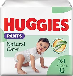 Fralda Huggies Natural Care G