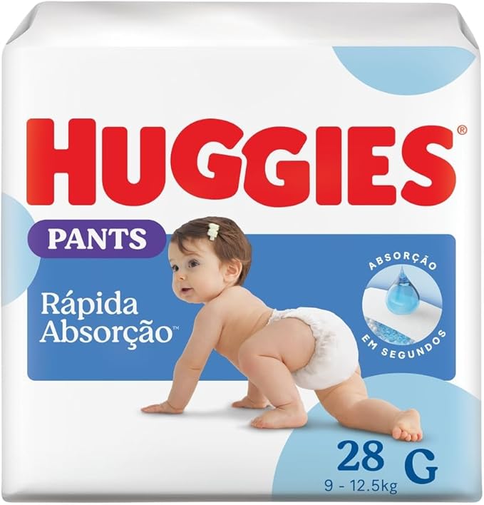 Fralda Huggies Roupinha Tripla Proteção