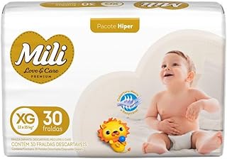 Fralda Mili Love & Care Premium XG