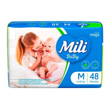 Fralda Mili Ultra Seca M