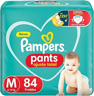Fralda Pampers Pants Ajuste Total M