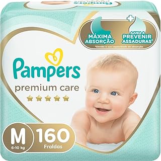 Fralda Pampers Premium Care M