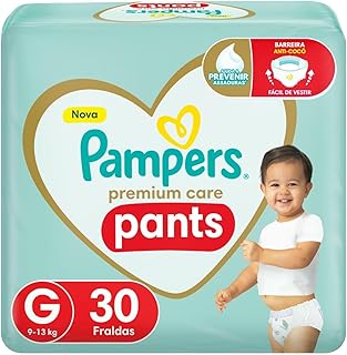 Fralda Pampers Premium Care Pants G