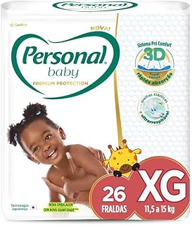 Fralda Personal Baby Premium Protection XG