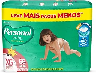Fralda Personal Baby Protect & Sec XG