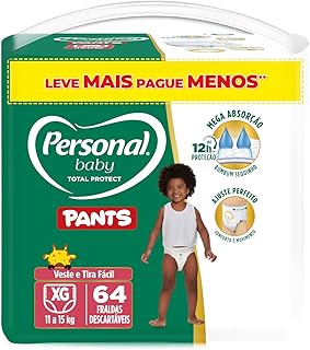 Fralda Personal Baby Total Protect Pants G