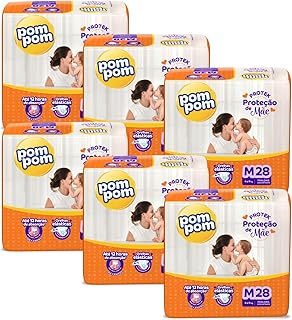 Fralda Pom Pom Protek Proteção de Mãe M