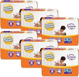 Fralda Pom Pom Protek Proteção de Mãe P