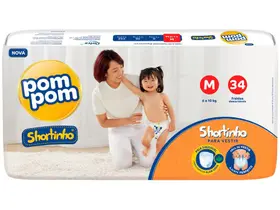 Fralda Pom Pom Shortinho M