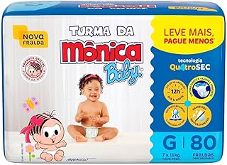 Fralda Turma da Mônica Baby G