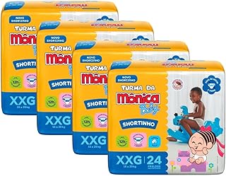 Fralda Turma da Mônica Baby Shortinho XXG