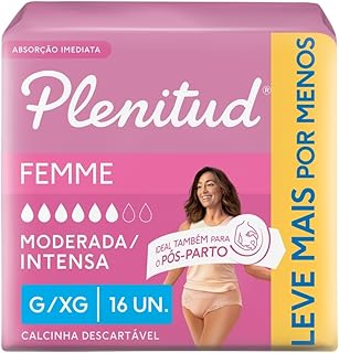 Roupa Íntima Plenitud Active Mulher G/XG