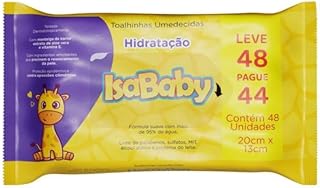Toalhas Umedecida Isababy Hidratacao