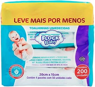 Toalhas Umedecidas Flock Baby